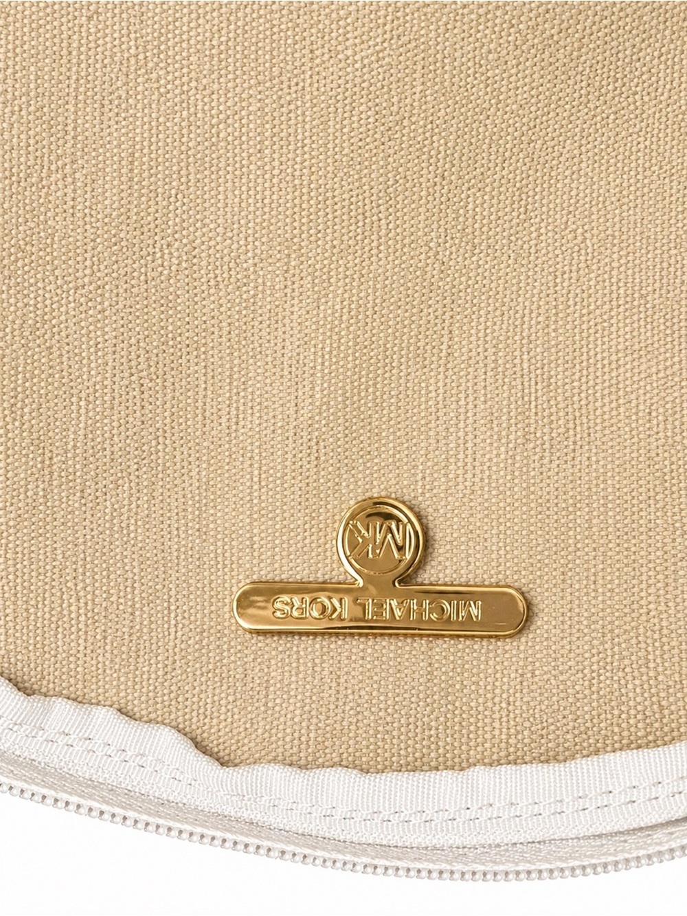 Michael Kors Cream Logo Backpack with Gold Chain Detail and Dustbag - Picture 6 of 12